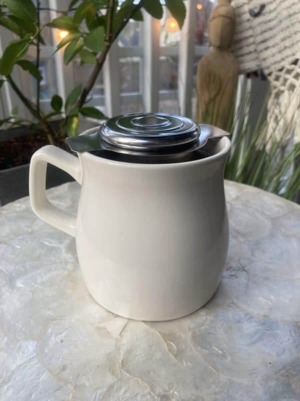 tea infuser with tea cup